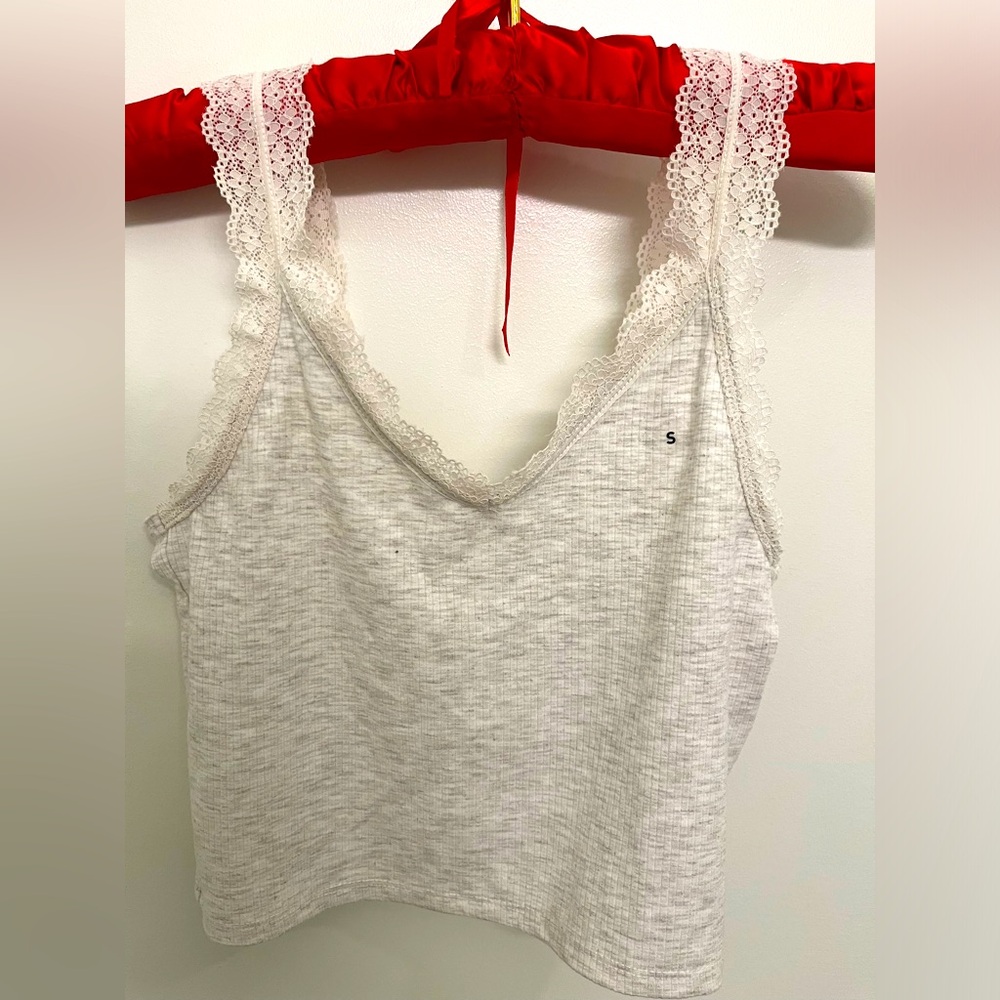 Aerie Lace Strap Tank Bralette NWT